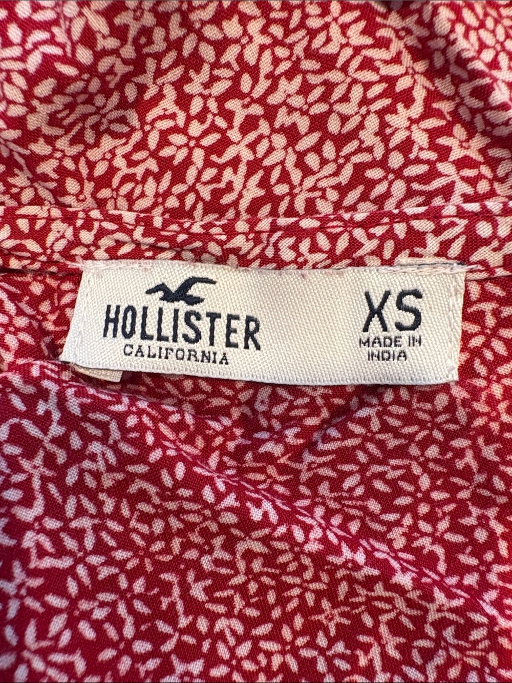 Hollister Wrap-Style Mini Romper - Picture 5 of 6